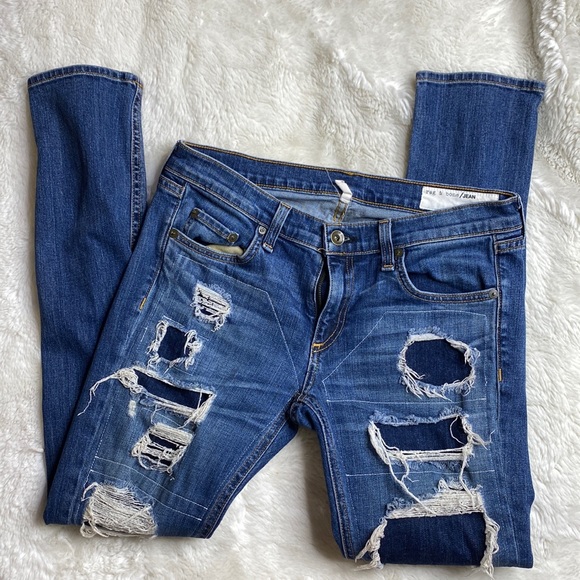 rag & bone | Jeans | Rag Bone Destroyed Jeans | Poshmark